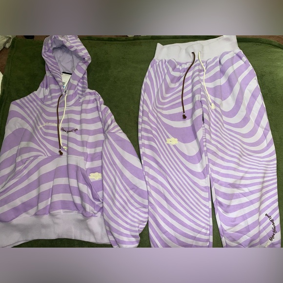 NWT Nike Womens Phoenix Fleece HighRise OverSized Sweatpants | Medium | Lavender - Picture 6 of 7